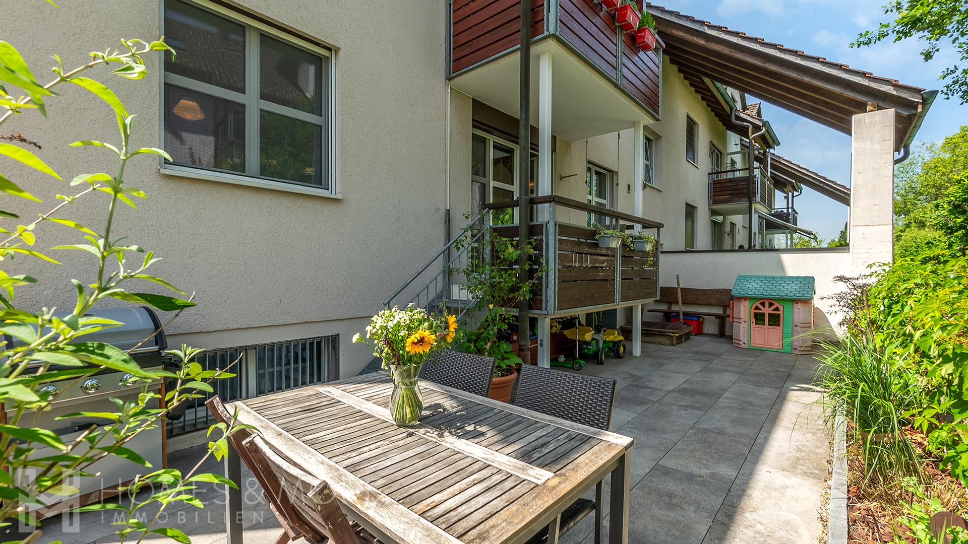Aussenbereich Ost-Balkon