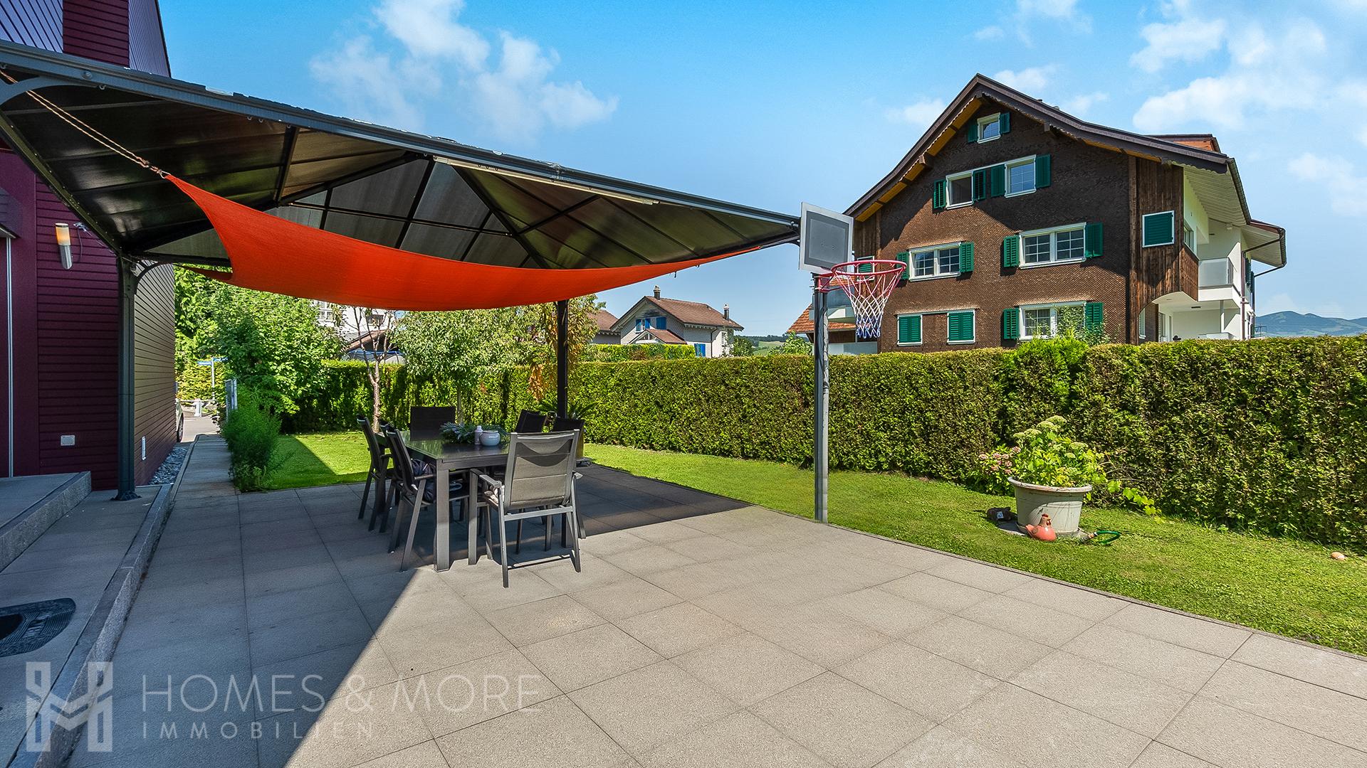 Terrassenbereich im Erdgeschoss